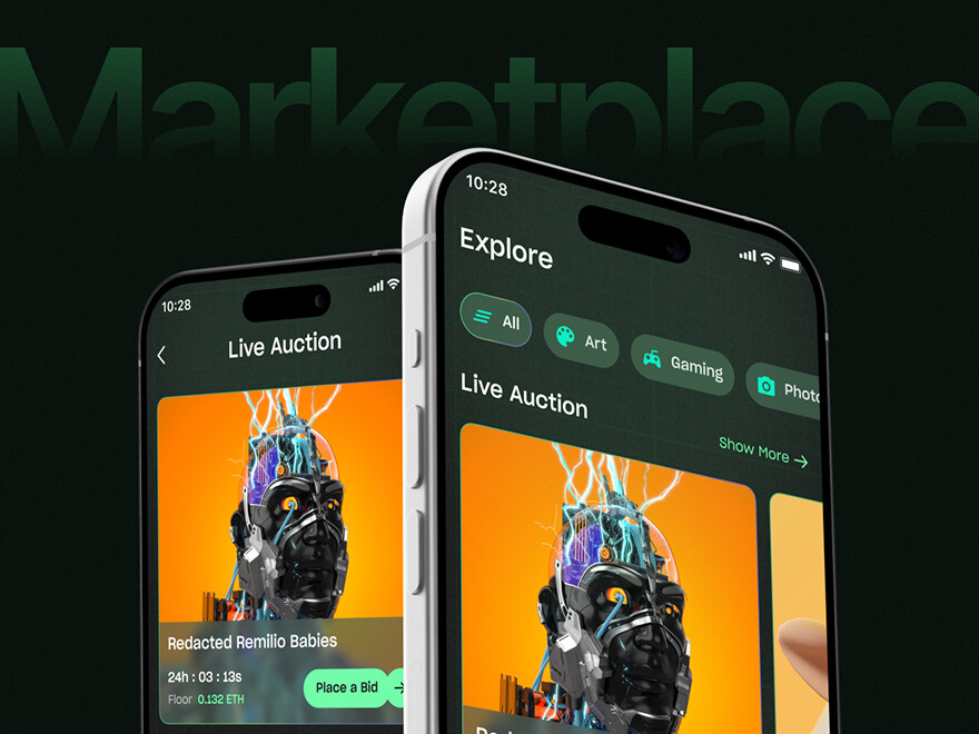 Digital Asset Marketplace project preview