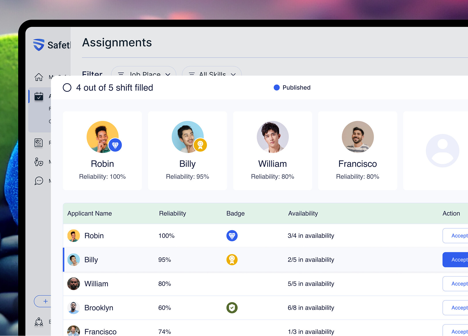 Security Guard Management project preview