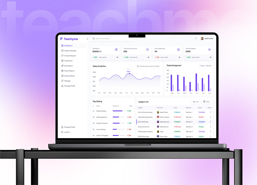 Teachyme project preview